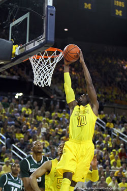 Michigan vs Michigan State basketball game 2013 photography